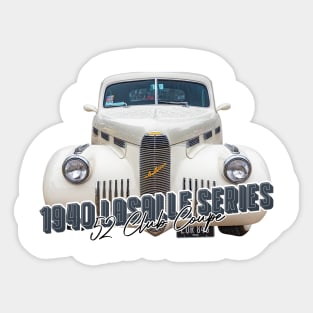 1940 LaSalle Series 52 Club Coupe Sticker